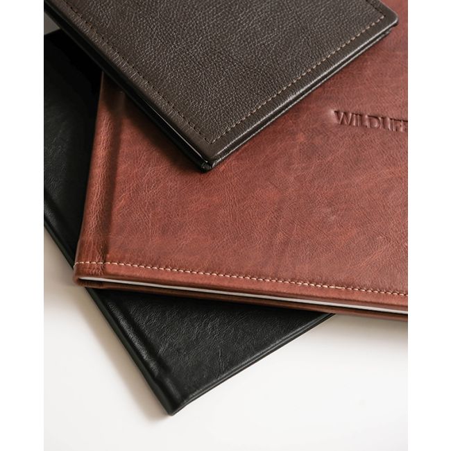 Layflat Photo Book Genuine Leather Cover
