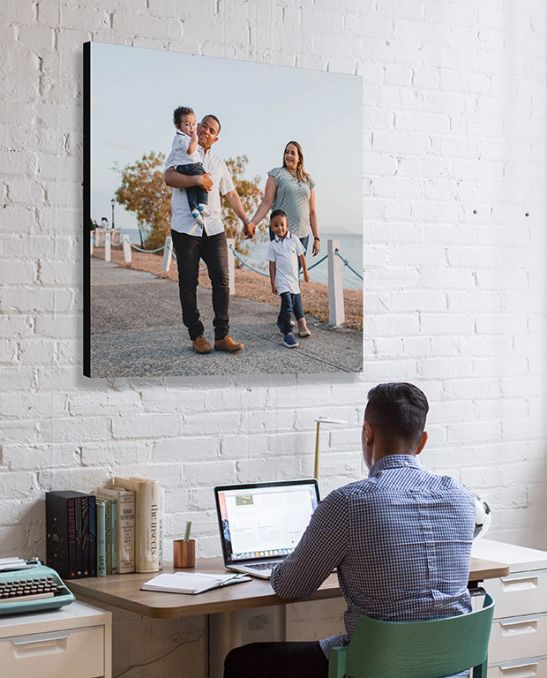 canvas prints square size