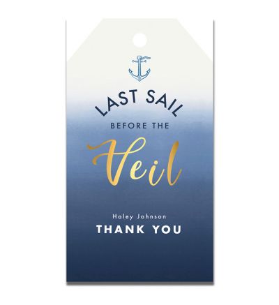 Parties - Bachelorette - Gift Tags - Last Sail