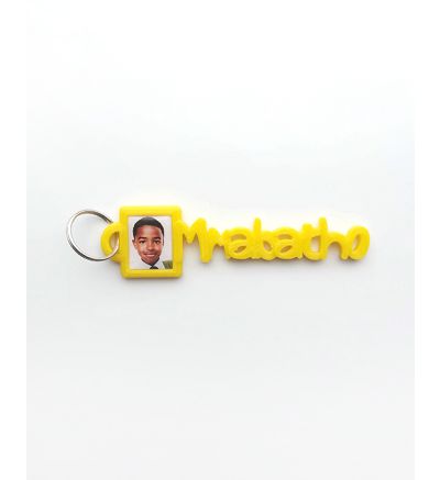 Personalised Name Tag Yellow