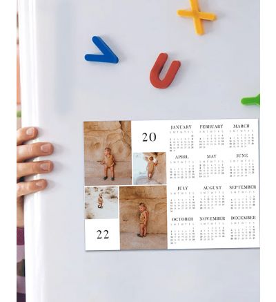 6 x 8 Inch Magnet Calendar - 2022