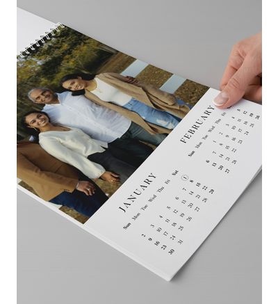 Calendar 6 page - Modern White 2022