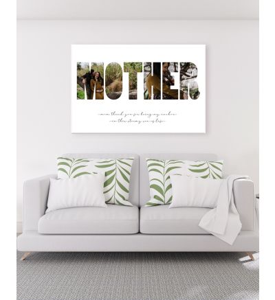Canvas Print and Stretch Rectangle - Mother 
