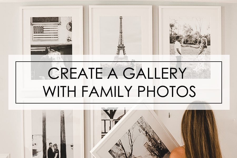 Create a Gallery with family photos