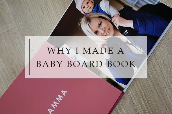 Why I made a baby board book