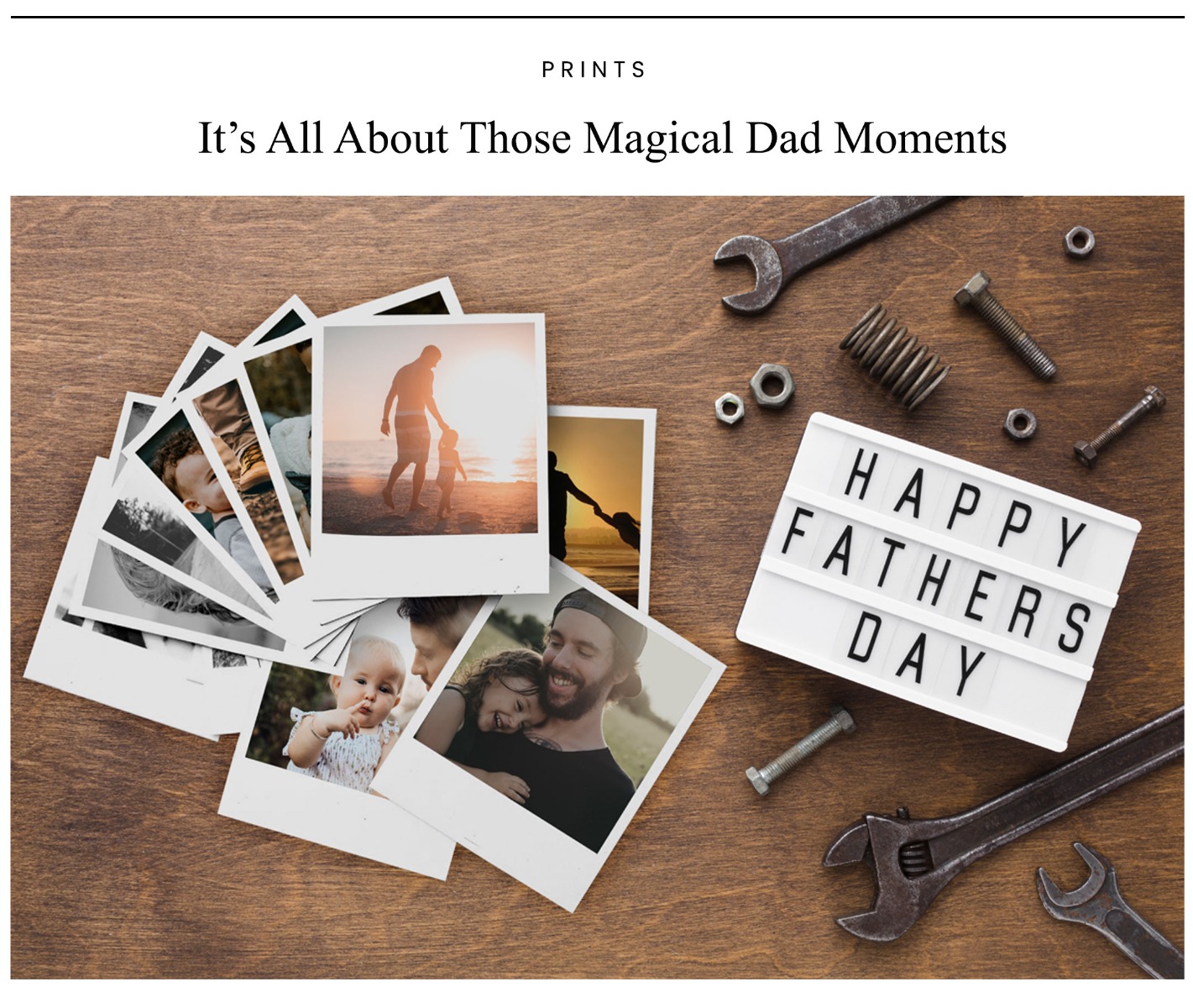 Guide To Fathers Day Gifting With Personalised Printing