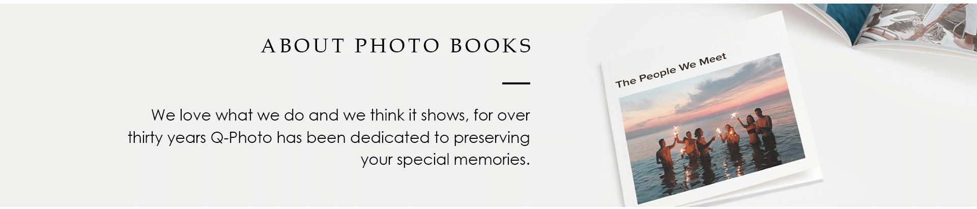 About Photo Books
