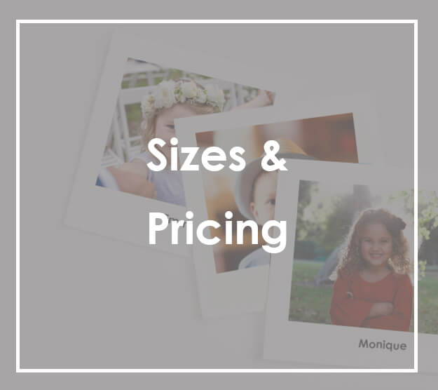Sizes & Prices